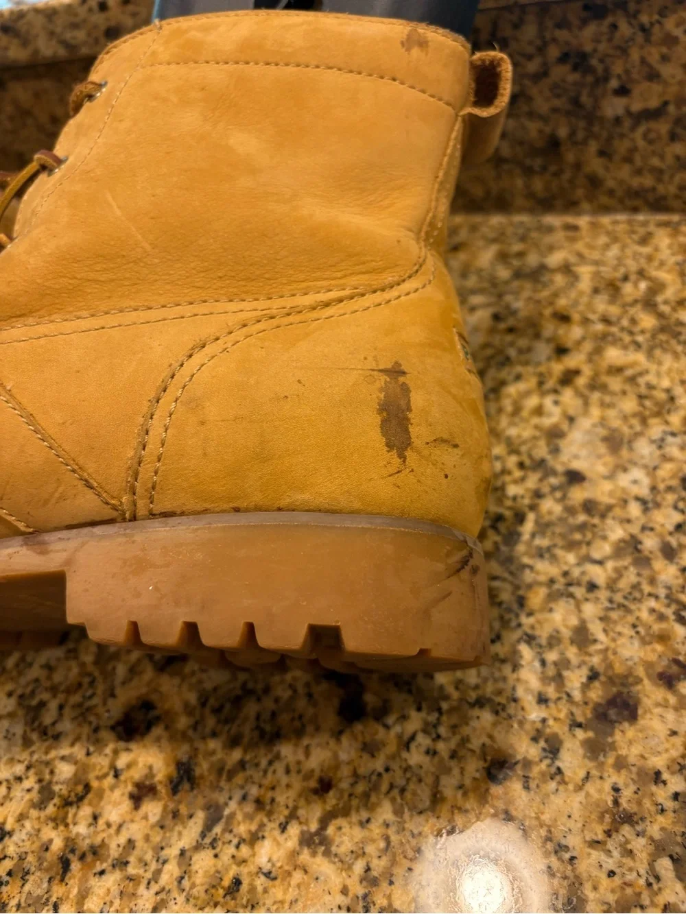 Polo Ralph Lauren Redmond Boots Mens 13 Tan Leather Lace Up Riding Ankle Strap